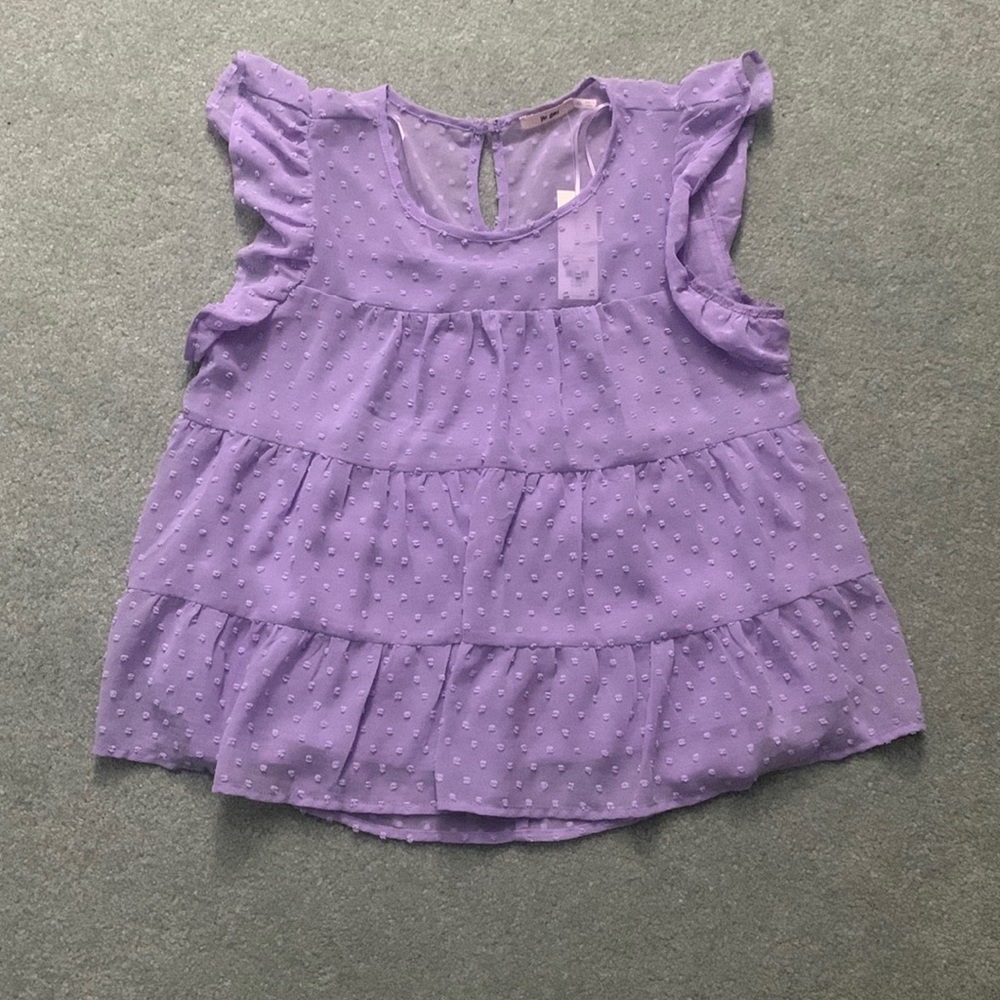 Francesca’s tiered babydoll top